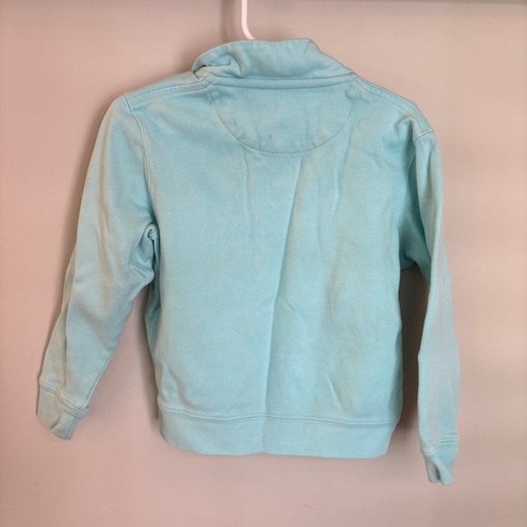 Vineyard Vines Boys’ 1/4 Zip Pullover Sweatshirt Blue Whale Logo – Size 4T 🐳💙 - Picture 8 of 9